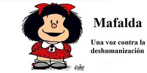 Charla: MAFALDA, UNA VOZ CONTRA LA DESHUMANIZACIÓN