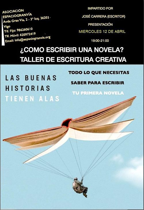 ¿CÓMO ESCRIBIR UNA NOVELA? (Taller de Escritura Creativa).