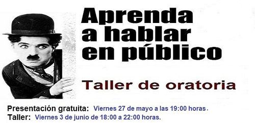 Presentación gratuita: TALLER DE ORATORIA