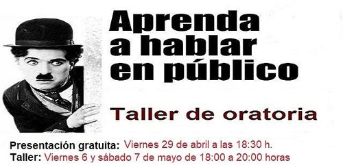TALLER DE ORATORIA (Presentación gratuita)